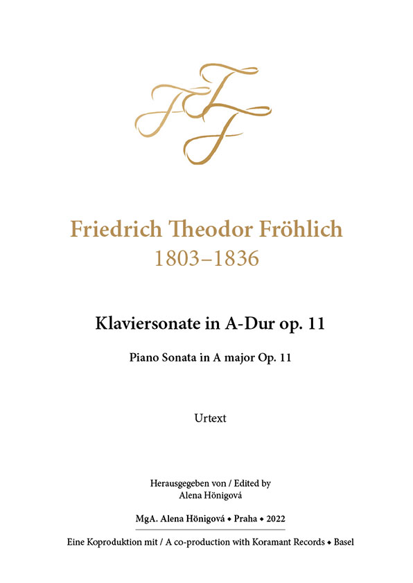 F. T. F. Fröhlich: Sonate in A-Dur